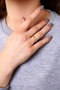 Heliophilia Silver Anillo de Plata con Circón